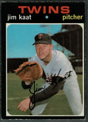 1971 O-Pee-Chee Jim Kaat #245 All-Star Gold Glove Minnesota Twins