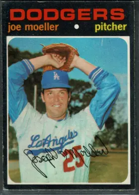 1971 O-Pee-Chee Joe Moeller #288 Los Angeles Dodgers