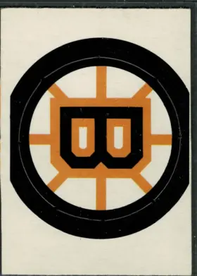 1972-73 O-Pee-Chee Boston Bruins #3 Team Logo Insert NHL