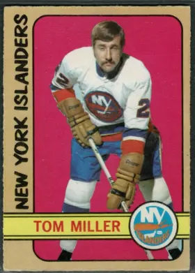 1972-73 O-Pee-Chee Tom Miller #32 RC New York Islanders