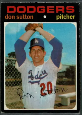 1971 O-Pee-Chee Don Sutton #361 Los Angeles Dodgers