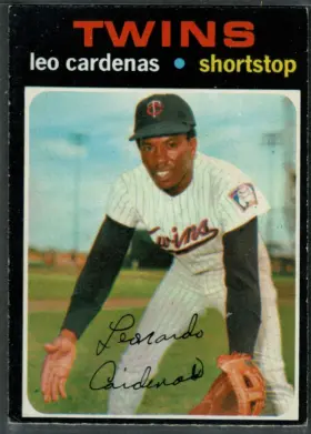1971 O-Pee-Chee Leo Cardenas #405 Minnesota Twins