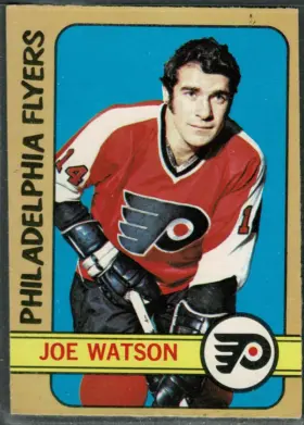1972-73 O-Pee-Chee Joe Watson #62 Base Set Philadelphia Flyers Hockey Card