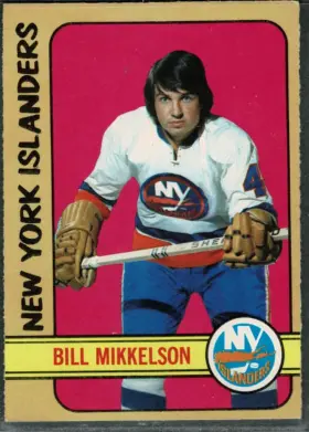 1972-73 O-Pee-Chee Bill Mikkelson #79 RC New York Islanders