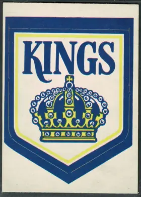 1972-73 O-Pee-Chee Los Angeles Kings #8 Team Logo Insert NHL