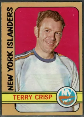1972-73 O-Pee-Chee Terry Crisp #88 Base New York Islanders
