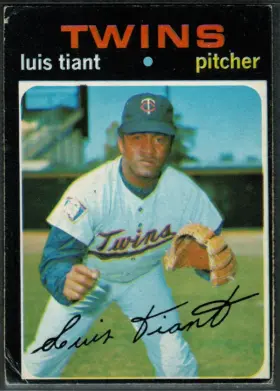 1971 O-Pee-Chee Luis Tiant #95 Minnesota Twins